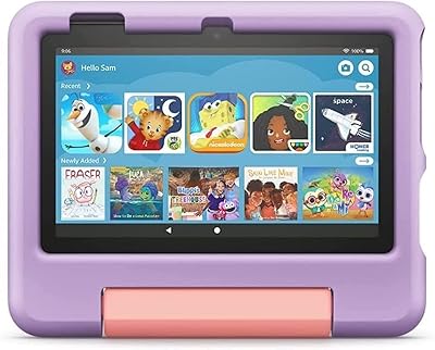 Tablet for children Fire 7, 7 -inch screen, for 3 to 7 years, with content without advertising that children love, parental control, 16 GB, (exit 2022), purple... Your shopping dreams realized through DIAYTAR NIGERIA's affordable platform with reliable delivery times.