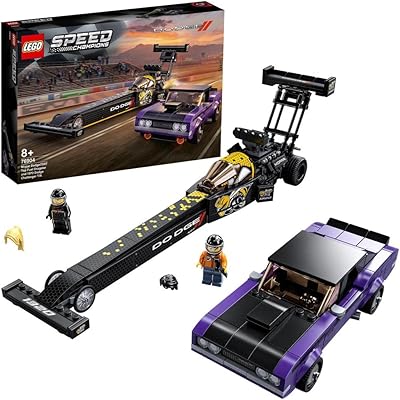 LEGO® Speed ​​Champions, Mopar Dodge/Fuel Truck SRT Top Dragster and Dodge Challenger T/A 1970 Muscle because for children 8 years old and new model 2021 76904 ",.. Enjoy stress-free shopping with affordable prices on DIAYTAR Nigeria.
