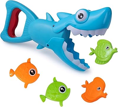 Maximum bathtub Baby Shark for toddlers with 4 toys.. DIAYTAR NIGERIA: Your partner in affordable online retail with reliable delivery across the nation.