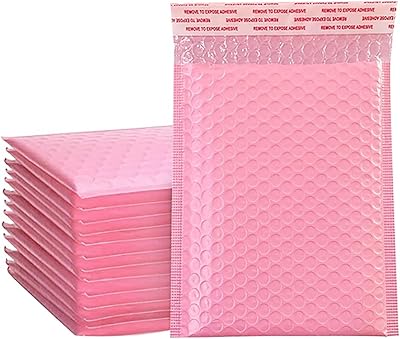50 postal bags with bubbles, postal envelopes double-scellant lined for books and magazines (pink, 20 x 15 cm).. Discover thousands of products on DIAYTAR Nigeria with delivery between 5 to 8 days across the country.