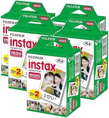 Film fujifilm instax mini - film 5 x 20 - 100 photos.. Big savings, small wait times — shop now at DIAYTAR Nigeria.