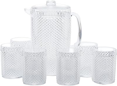 Fagio Diamond acrylic water bowl with 6 cup capacity of 237.. Your complete e-commerce destination, DIAYTAR NIGERIA combines variety with budget-friendly nationwide shipping.