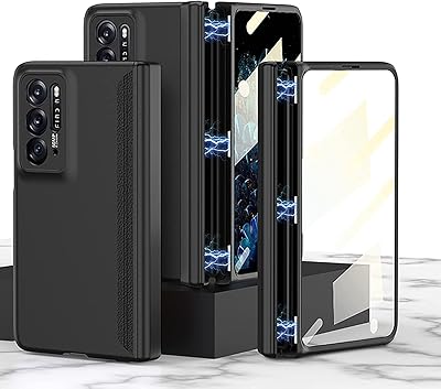 Covermax Magnetic Anti-Shock Universal Polycarbonate Protection compatible with Oppo Find N (Black).. Shop anytime, receive on time — only with DIAYTAR Nigeria.