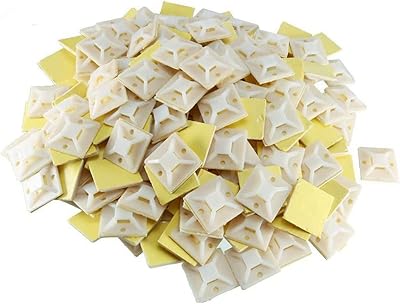 Royal Apex Premium white cable cable cushions covered with professional quality adhesive (100, 19 x 19 mm).. DIAYTAR NIGERIA stands as your affordable shopping ally with nationwide delivery in just 5-8 days.