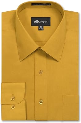 Long sleeve shirt Allsense for men, regular regular cutting 18-18.5n.. DIAYTAR NIGERIA promises affordability and variety with every purchase, delivered in 5-8 days.