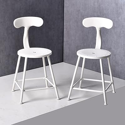 Modern interior and outdoor chairs, set of 2 - stackable patio chairs in white metal - coffee back chair - coating and anti -rust.. No hassle, just shopping — DIAYTAR Nigeria delivers in under 8 days.