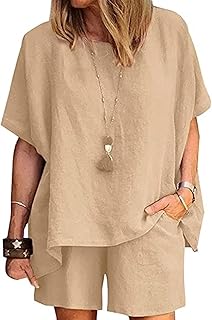 Elegant linen two -piece set for women, United Color, District loose tracksuit, clothing, Streetwear costumes, two -room sets, vintage outfits.. Discover a world of choices with DIAYTAR NIGERIA's extensive marketplace and prompt shipping service.
