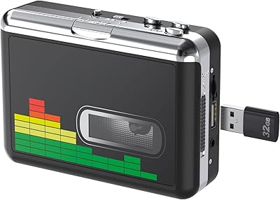 USB cassette reader Bandeled Converter in MP3, portable walkman music converter cassette to MP3 music player with headphones, no PC required.. Nigeria's fastest-growing e-commerce site offers unbeatable prices and delivery within 8 days.