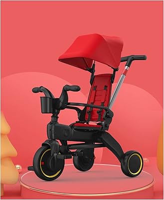 Foldable tricycle GT-WHEEL Excellent for children from 10 months to 3 years old (red).. Discover shopping simplified with DIAYTAR NIGERIA's comprehensive platform and reliable 5-8 day shipping.