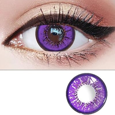 Sweet -colored contact lenses Halloween Cosplay 12 months disposable with case.. DIAYTAR NIGERIA delivers value, variety, and convenience with our nationwide 5-8 day shipping.