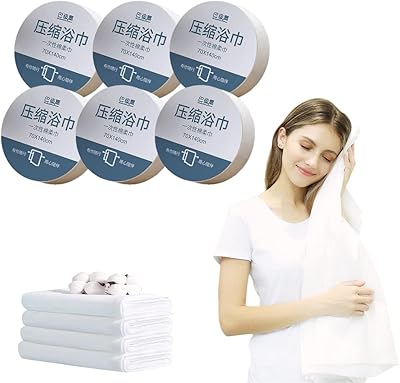 Goodrun Towels 6pcs Disposable Voyage Camping Wet Wales Thick Cotton Travel Camping Hike Handaper House House Outdoor Sports Sports.. Shop with confidence at DIAYTAR NIGERIA, Nigeria's premier affordable e-commerce platform.