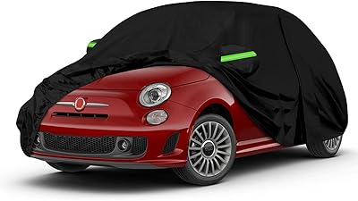 Waterproof replacement car tarpaulins for Fiat 500-500c 2007-2023 6 layers all seasons with door.. Discover the convenience of DIAYTAR NIGERIA's vast product range delivered affordably in 5-8 days.