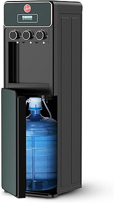 Distributor of loading water at hoover, provides hot and cold water at room temperature, 3 taps, manual control, green color, HWD-SBL-02G model.. Experience shopping without compromise at DIAYTAR NIGERIA, with vast selection and quick delivery.