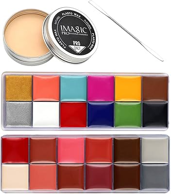 Sea Beauty 12 Colors Professional Makeup Kit SFX For Face and Body.. Your go-to destination for affordable online shopping, DIAYTAR NIGERIA delivers in under 8 days.