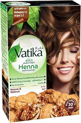 Hair coloring with a Vatican henna - mahogany, 6 x 10 grams.. DIAYTAR NIGERIA: The marketplace that brings affordable products to every Nigerian home in under 8 days.