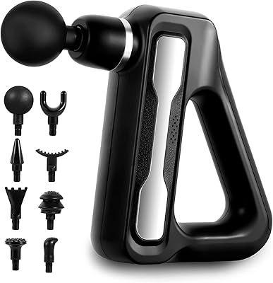 Soswell® portable masseur with 32 powerful speeds and 8 massage heads for the recovery of muscle pain from the shoulders, neck, back, sticks and legs.. DIAYTAR NIGERIA brings affordable shopping to your fingertips with reliable delivery in less than 8 days.
