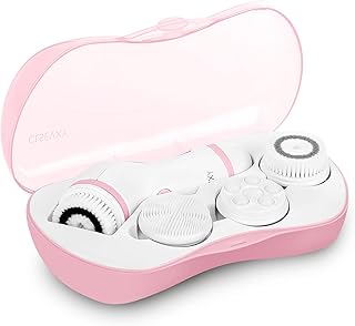 Set of waterproof rotary brushes for facial cleaning with 4 exfoliating brush heads - Full SPA SPA for the FXC FXY Face - Advanced microdermabrasion for deep cleaning and soft exfoliation.. Shop smart, shop DIAYTAR — Nigeria’s trusted e-commerce site.