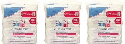 Sebamed baby wipes 72 wipes (288 wipes x pack of 3) - 864 wipes.. Enjoy stress-free shopping with affordable prices on DIAYTAR Nigeria.