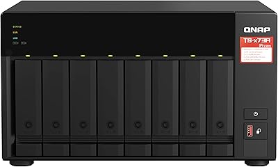Nas qnab ts-873a-8g 8 ports, amd ryzen v1000 series v1500b 4c/8t 2,2 ghz, taille unique.. Shop from anywhere in Nigeria and receive your DIAYTAR purchases at affordable prices within a week.