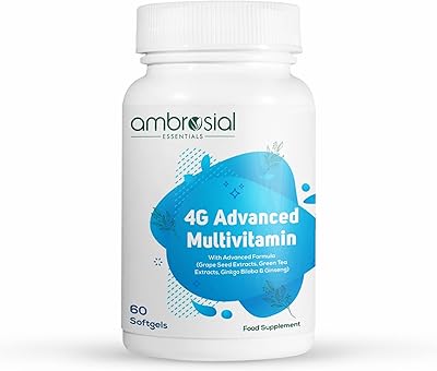 Ambrocial Advanced Multivitamines for men and women of 4G, with 45 vitamins and active minerals.. DIAYTAR NIGERIA: Where affordability and variety meet with convenient delivery within 8 days.