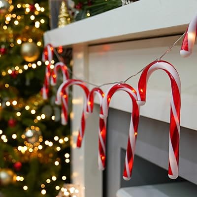 Highland LED Candy Cane Lights Christmas decorations - Christmas lights with battery - Christmas tree decoration lights - Christmas decoration light 1.5 m, 10 led.. Discover the perfect balance of selection and value with DIAYTAR NIGERIA's nationwide delivery service.