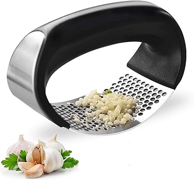 Stainless steel jival press with portable plastic shaker, ginger chopper with handle, manual garbage cut, curved grinding tool (1).. Discover why thousands choose DIAYTAR NIGERIA for affordable products delivered in less than a week.