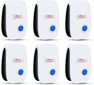 Set of 6 ultrasonic antiparasitic repulsive repulsive repulsive ultrasound repulsive for mosquitoes, mice, cockroaches, mice, insects, spiders, ants, flies.. DIAYTAR NIGERIA: Your gateway to affordable shopping with thousands of products delivered nationwide.
