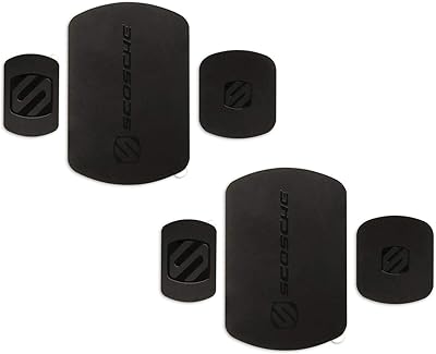 Skosh Magic Mount MRK2PK -UB Mobile replacement plate kit - Magnetic support for car phone with extra solid support, universal for all devices, black, lot of 2.. DIAYTAR NIGERIA revolutionizes online retail with our vast selection and cost-effective delivery options.