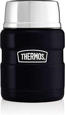 Stainless steel food stainless thermos Tail King, dark navy, 470 ml.. DIAYTAR NIGERIA revolutionizes online shopping with competitive prices and reliable 5-8 day delivery.