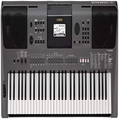 Portable Indian digital keyboard 61 Yamaha BSR i500 keys - workstation with sector adapter.. DIAYTAR NIGERIA: Connecting Nigerians with their needs through our affordable and diverse marketplace.