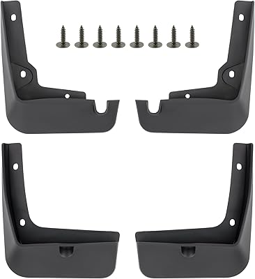 Lot of 4 front and rear mud box for Hyundai Elantra Sedan 2017 2018 2019.. DIAYTAR NIGERIA brings the joy of affordable shopping to your fingertips with delivery in less than 8 days.