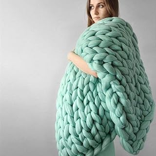 Large thick blanket hand knitted, comfortable knitted blanket for sofa, yoga, home decoration and gray gift (8100 x 120 cm - 1.6 kg).. Your trusted shopping companion, DIAYTAR NIGERIA delivers affordable solutions in just 5-8 days.