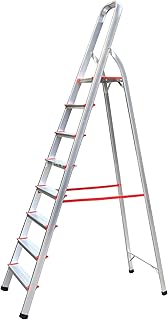 Aluminum multifunction folding domestic ladders for interior and exterior use (8 steps).. Unlock endless possibilities with DIAYTAR NIGERIA's affordable marketplace and reliable delivery service.