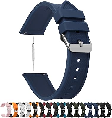 Fullmosa watch bracelet in 20 mm silicone rubber 10 colors for bracelet.. Your favorite online marketplace — DIAYTAR Nigeria delivers quick and cheap.