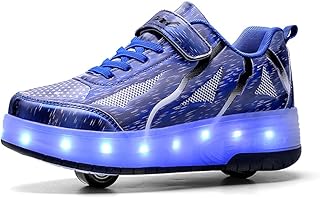 USB rechargeable roller skate shoes, children's LED sneakers, skateboard shoes for girls and boys with wheels.. DIAYTAR NIGERIA: Redefining online shopping with unbeatable prices and consistent delivery times.