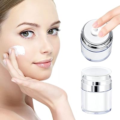 30 ml airless pump bottle, jar of transparent cosmetic cosmetic rechargeable empty, portable containers of travel makeup lotion (1 oz).. Experience the ease of modern shopping with DIAYTAR NIGERIA's comprehensive platform and quick delivery.