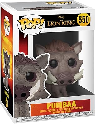 Funko Pop Disney: Le Roi Lion: Figurine Pumbaa, Figurine 38545, Multicolore.. Shop with confidence at DIAYTAR NIGERIA, enjoying competitive prices and delivery within 8 days.