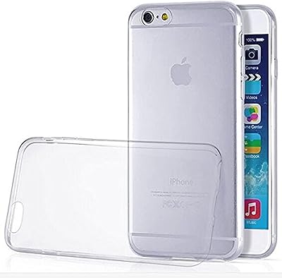 Flexible TPU gel shell for fine design for iPhone 6 - Transparent.. Find quality and variety without breaking the bank — only on DIAYTAR Nigeria.