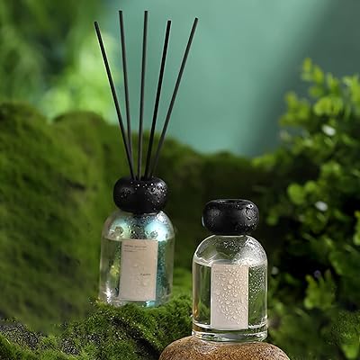 Long -lasting perfume diffuser 220 ml, 10 sticks of natural essential oils with the scent of Cologne, Fishing and Oolong, deodorizing for the house, the office, the bathroom and the office, 2 rooms.. DIAYTAR NIGERIA makes every purchase count with our affordable prices and reliable 5-8 day shipping.