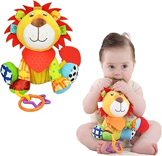 Baby toys from 0, 3, 6, 9 to 12 months, baby rattle to hang, stroller toy and baby car seat with teeth toys, baby toy for baby with clip, birthday gifts for newborn (lion).. DIAYTAR NIGERIA connects you with what you need at prices you'll love, delivered within 8 days.
