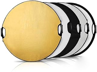 32 "(80 cm) Round 5 in 1 reflector with handle for photography, studio lighting and outdoor lighting.. Discover more ways to save — every day on DIAYTAR Nigeria.