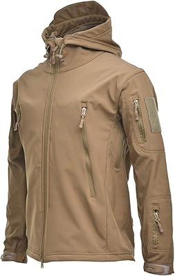 Waterproof military jacket for men, soft fleece tactical jacket with several pockets... Great products, lower prices, fast delivery — DIAYTAR Nigeria has it all.