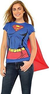 T-shirt DC Comics Supergirl with cape as indicated, size XL.. Experience the ease of modern shopping with DIAYTAR NIGERIA's comprehensive platform and quick delivery.