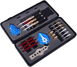 Professional steel dart set, aluminum alloy rod, exquisite dart set, gift box.. Your ultimate shopping destination, DIAYTAR NIGERIA combines extensive selection with affordable shipping.