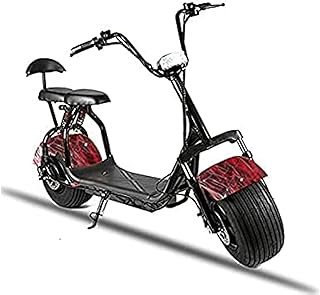 Electric scooter Mega Star City Coco Harley 60V with large tires and double seats.. DIAYTAR NIGERIA: Redefining e-commerce with affordable prices and reliable nationwide shipping.