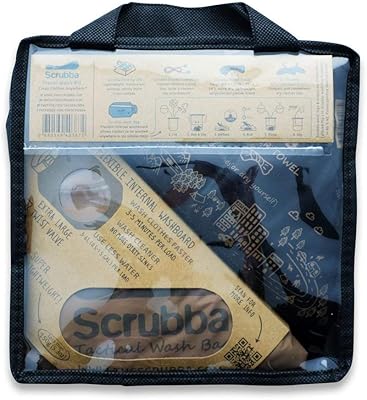 Set of Skraka portable laundry bags (5 rooms) - Handwashing system for hotel, hiking and travel - Light and compact camping bag, respectful of the environment.. DIAYTAR NIGERIA: Making quality products accessible to all Nigerians at affordable prices.