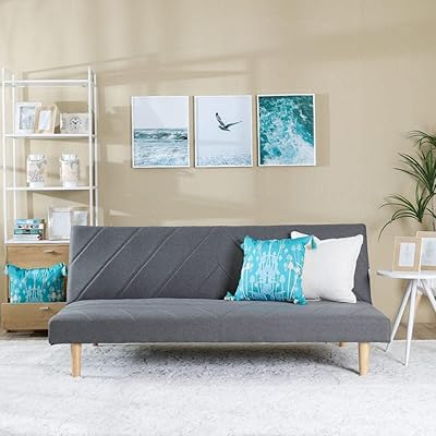Danube Home Eudora Sofa -Lit in three -seater Modern design for living room (L177 x L90 x H75 cm) - Gray.. DIAYTAR NIGERIA brings online shopping to every Nigerian with affordable prices and reliable shipping.