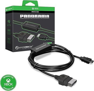 Hyperkin Panorama cable for original Xbox - under official Xbox license.. Your complete marketplace solution, DIAYTAR NIGERIA offers unbeatable value with delivery within the week.