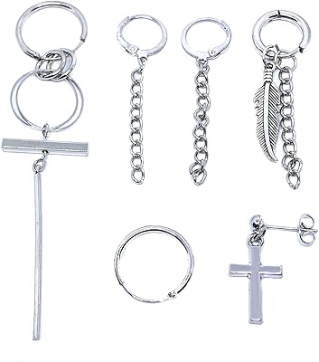 Youu 6 pieces Kpop Bangtan Boy album Jimin Collier Ears Korean fashion jewelry with transparent box.. Navigate countless options with DIAYTAR NIGERIA's comprehensive marketplace and budget-friendly shipping.