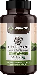 Extract from fungus of the organic lion, 120 capsules, adult force, memory, concentration, nootropic supplement, booster of the immune system, nervous health, Hericium erinaceus.. DIAYTAR NIGERIA delivers more than products - we deliver affordable shopping satisfaction nationwide.